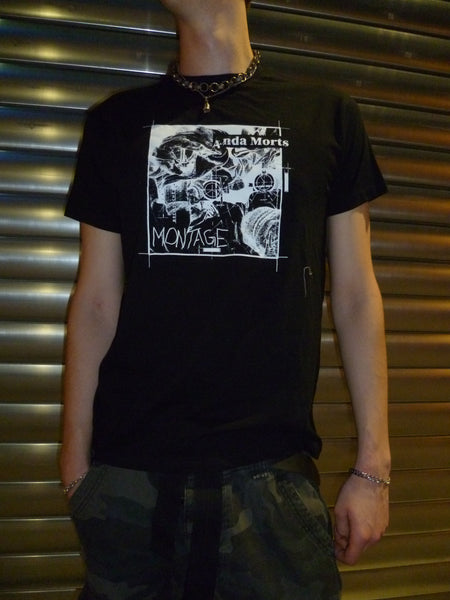 Anda Morts - "Montage" T-shirt (Black)